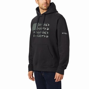 Columbia PHG™ Seasonal Hoodie Herr Svarta (WYAXM4268)